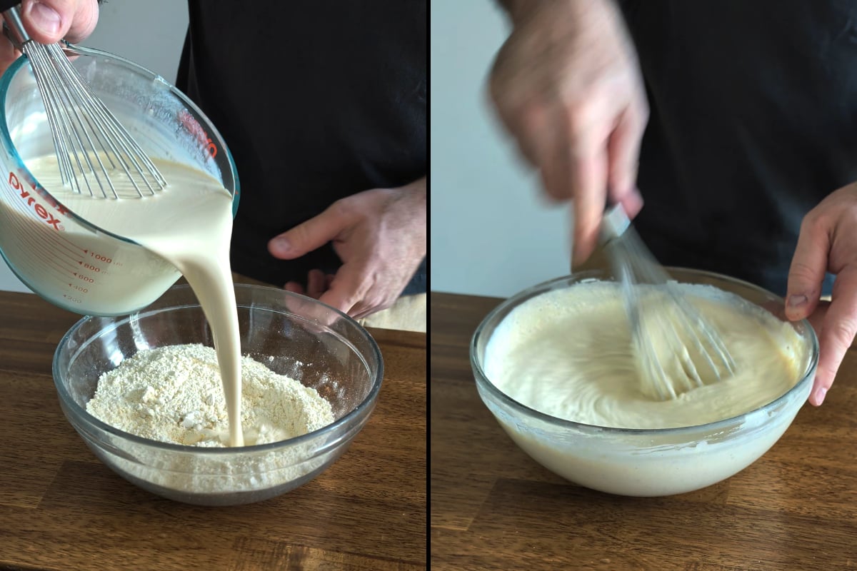 make the batter