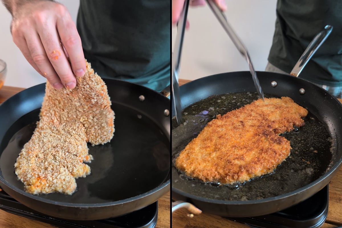 then pan fry it