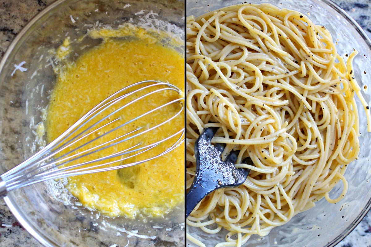 Carbonara Deviled Eggs