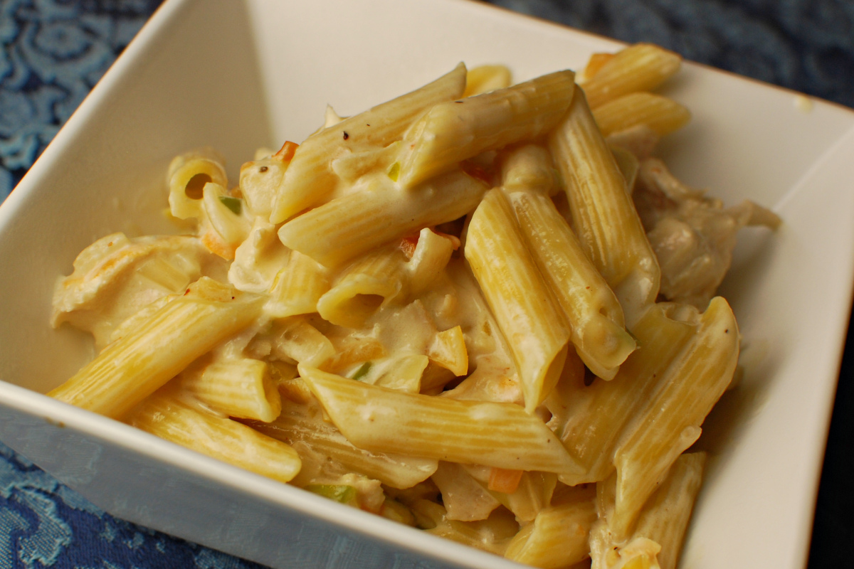 blue cheese habanero penne